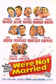 Poster We're Not Married! 1952
