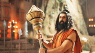 Gurudev Begins Weapons Training