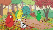 Les Barbapapa des cavernes / Les petits monstres