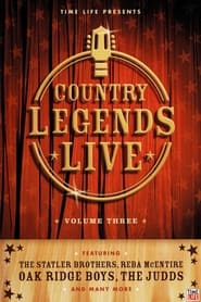 Full Cast of Time-Life: Country Legends Live, Vol. 3