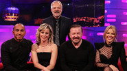 Lewis Hamilton, Elizabeth Banks, Ricky Gervais, Kylie Minogue
