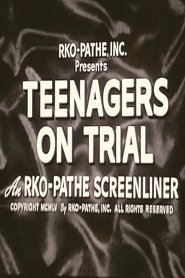 Poster Teenagers on Trial 1955