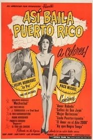 Poster Así baila Puerto Rico 1960