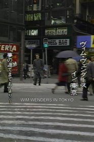 Poster Wim Wenders in Tokyo 1990