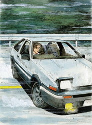 Initial D poster