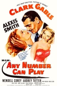 Poster Any Number Can Play 1949