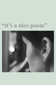 "it's a nice poem"