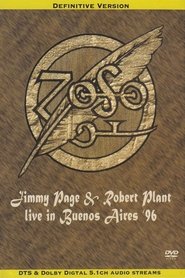 Poster Jimmy Page & Robert Plant ‎– Live In Buenos Aires '96