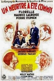 Poster Un meurtre a été commis 1938