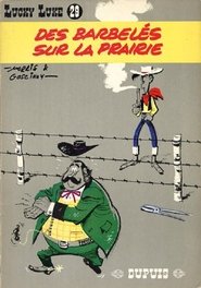 Poster Lucky Luke - Des barbelés sur la prairie 1984