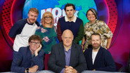 Rhys James, Angela Barnes, Neil Delamere, Ed Byrne, Finlay Christie and Zoe Lyons