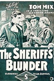 Poster The Sheriff's Blunder