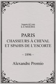 Poster Paris : chasseurs à cheval et spahis de l’escorte