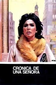 Poster Crónica de una señora