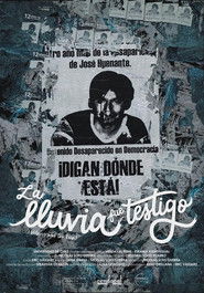 Poster La lluvia fue testigo 1970