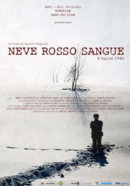 Neve rosso sangue poster