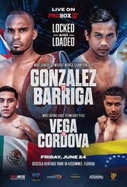 Poster Jonathan Gonzalez vs. Mark Anthony Barriga