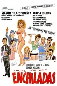Poster Tacos, tortas y enchiladas