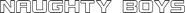 Naughty Boys Logo