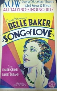 Poster Song of Love 1929