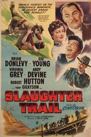 Poster Slaughter Trail 1951