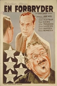 Poster En Forbryder 1941