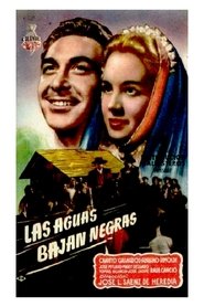 Poster Las aguas bajan negras 1948