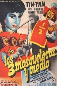 Poster Los tres mosqueteros y medio