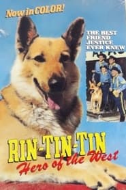 Poster Rin Tin Tin im wilden Westen