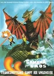 Poster Gamera gegen Gaos - Frankensteins Kampf der Ungeheuer