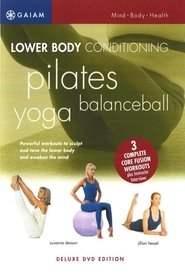 Poster Gaiam: Lower Body Conditioning: Yoga, Balance Ball & Pilates 1970