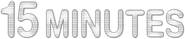 15 Minutes Logo