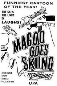 Poster Magoo Goes Skiing 1954