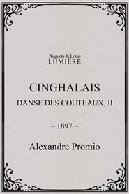 Cinghalais : danse des couteaux, II (1897)