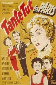 Poster Tante Tut fra Paris 1956