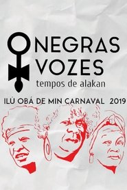 Poster Negras Vozes - Tempos de Alakan 2020