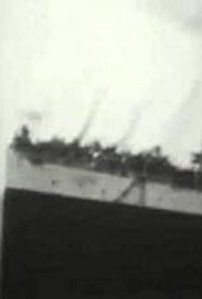 Poster S.S. 'Queen' Leaving Dock 1897