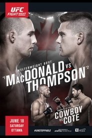 Poster UFC Fight Night 89: MacDonald vs. Thompson 2016