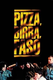 Poster Pizza, Beer, and Cigarettes 1998