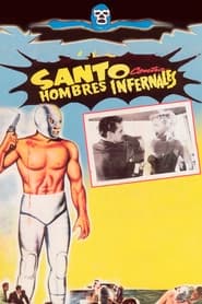 Poster Santo contra hombres infernales