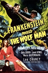Poster for Frankenstein Meets the Wolf Man