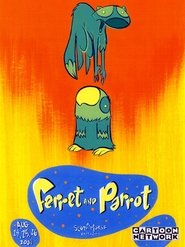 Poster Ferret and Parrot