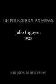 Poster De nuestras pampas 1923