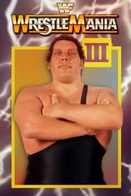 WrestleMania III постер