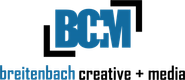 Logo for Breitenbach Creative + Media Logo for Breitenbach Creative + Media