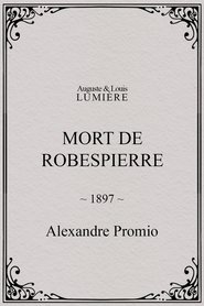 Poster Mort de Robespierre 1897