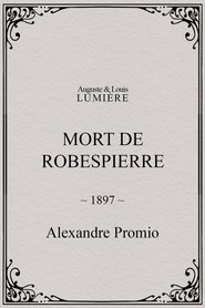 Poster Mort de Robespierre 1897