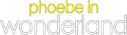 Phoebe in Wonderland Logo