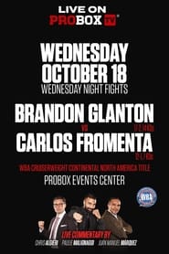 Poster Brandon Glanton vs. Carlos Fromenta