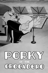 Porky at the Crocadero постер